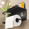 Wall Mounted Tissue Holder Space-Saving, No Drill Installation, Smooth Pull-Out Design