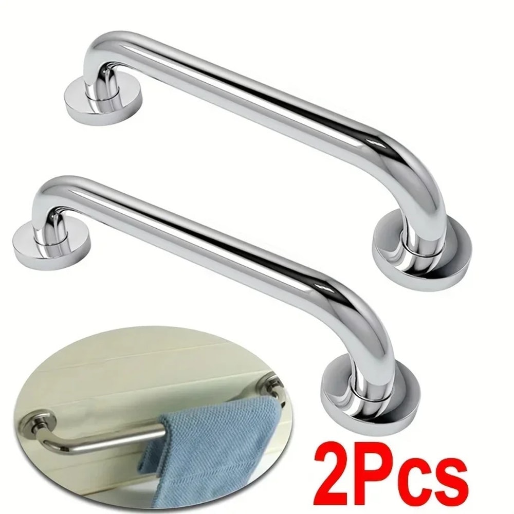 Stainless Steel Bathroom Safety Handrails Accessible Durable And Reliable Support For Elderly Disa 0
