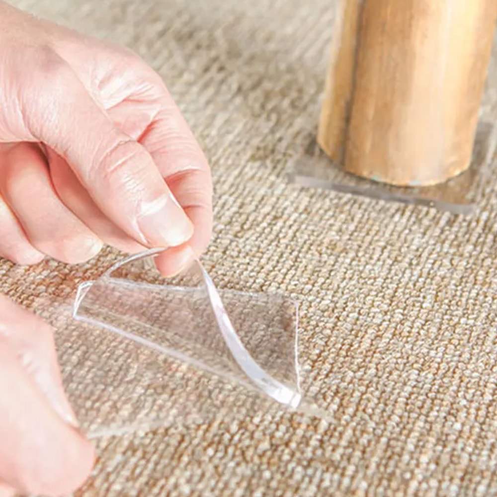 Transparent Anti-Vibration Shock Absorbing Pads for Washing Machines