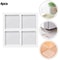 Transparent Anti-Vibration Shock Absorbing Pads for Washing Machines