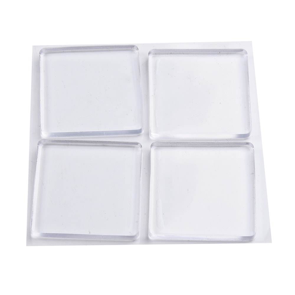 Transparent Anti-Vibration Shock Absorbing Pads for Washing Machines