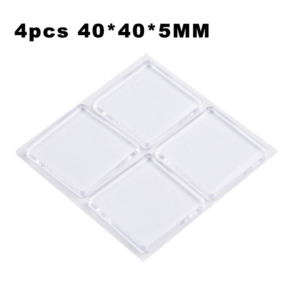 Transparent Anti-Vibration Shock Absorbing Pads for Washing Machines