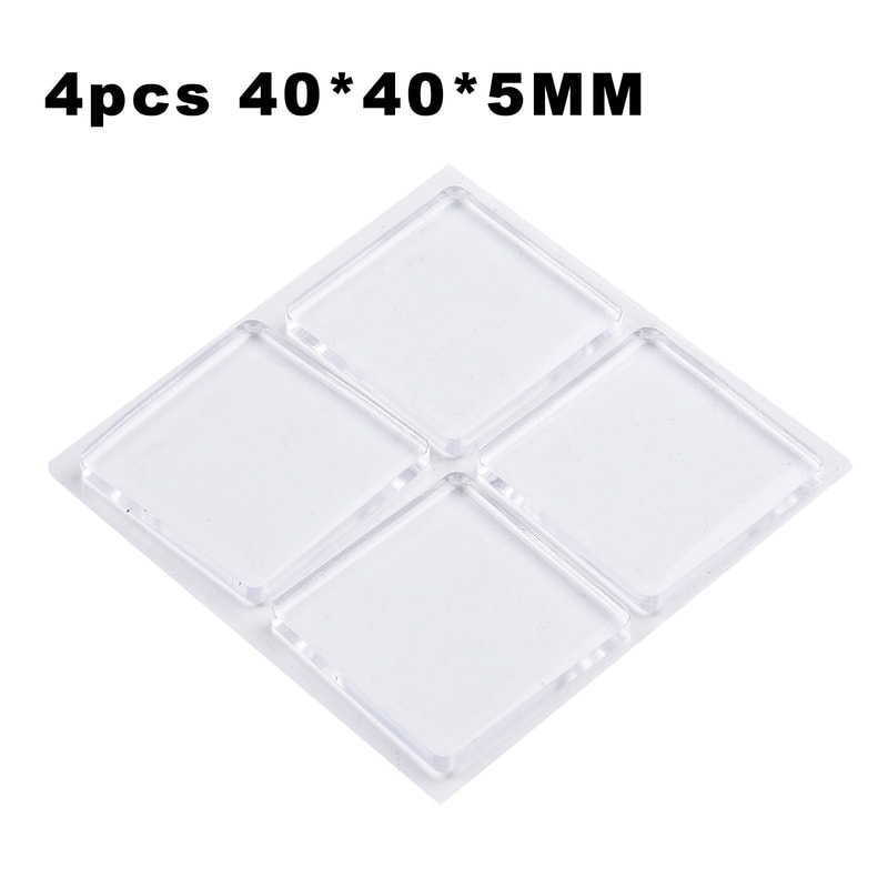 Transparent Anti-Vibration Shock Absorbing Pads for Washing Machines