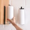 Space-Saving Carbon Steel Paper Towel Holder for Kitchen & Cabinet