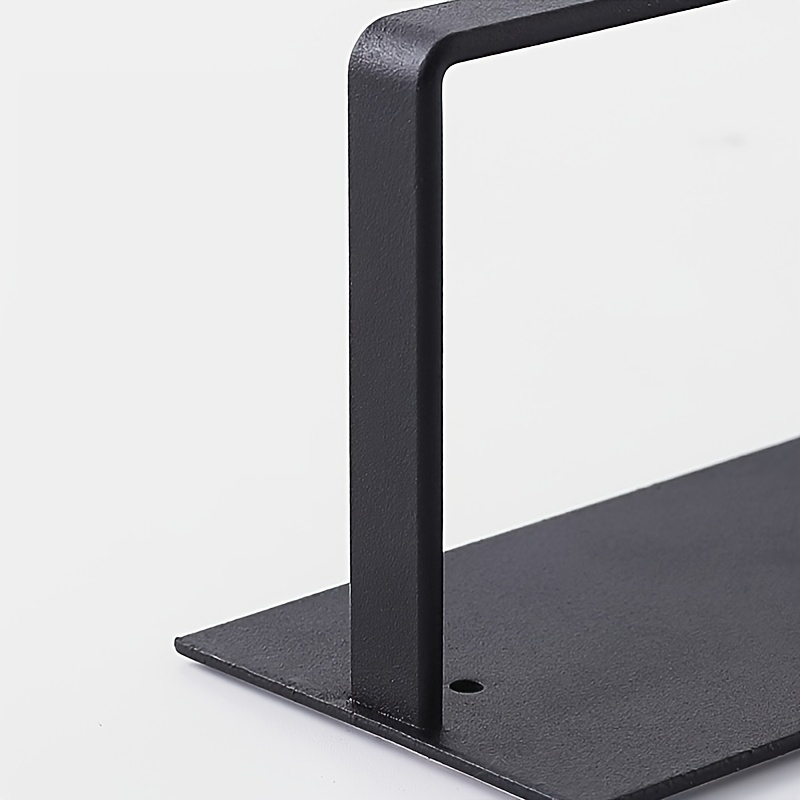 Space-Saving Carbon Steel Paper Towel Holder for Kitchen & Cabinet