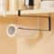 Hanging Kitchen Towel and Organizer Rack for Paper Rolls, Plastic Wrap, and Rags