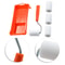 High-Density Foam Paint Roller Kit with Tray Liner for Smooth Wall Painting
