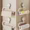 NonDrilling Suction Cup Tissue Towel Plastic Film Storage Rack For Kitchen Bathroom 0
