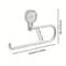 NonDrilling Suction Cup Tissue Towel Plastic Film Storage Rack For Kitchen Bathroom 2
