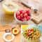 Dual-Head Carving Knife for Fruit & Vegetables Multi-Function Slicer & Scoop Cutter random color