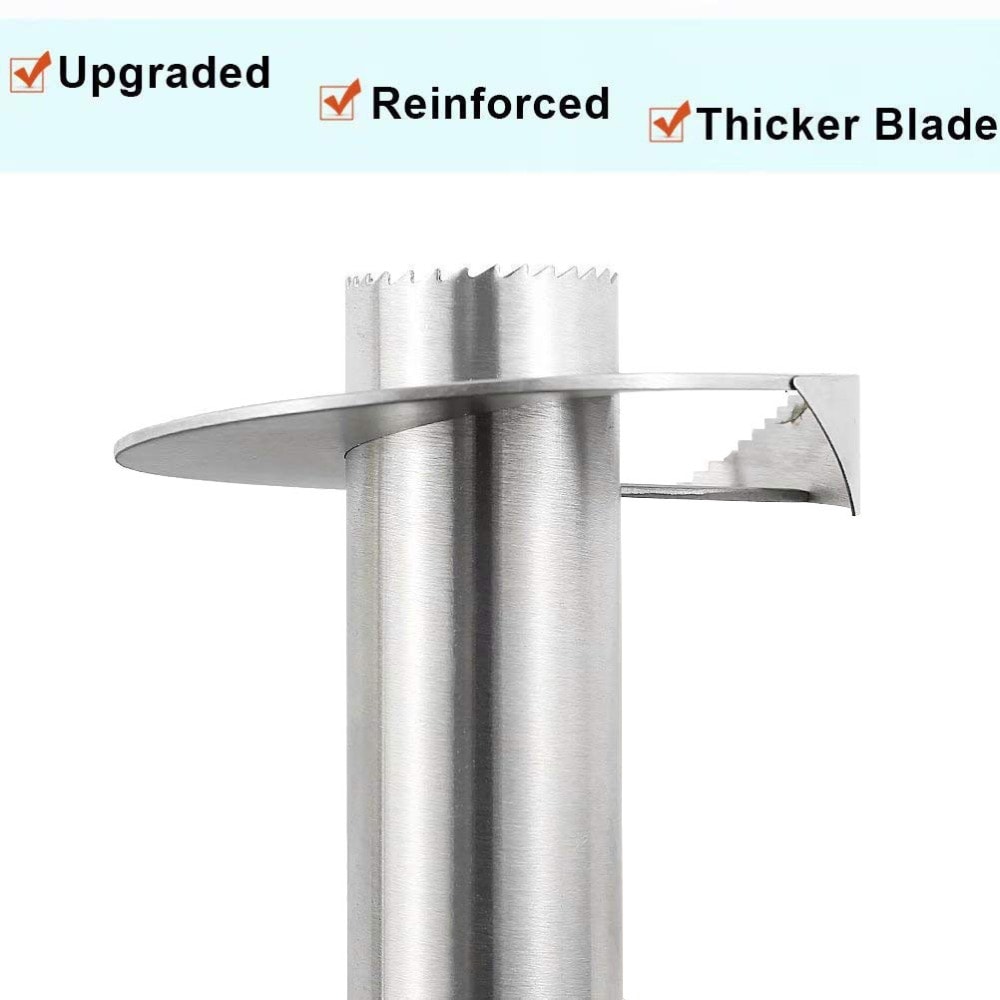 Premium Stainless Steel Pineapple Corer & Slicer Cutter Efficient Kitchen Gadget