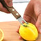 EcoFriendly Lemon Peeler CorrosionResistant Paring Knife With Wood Handle For Effortless Fruit Peel 0