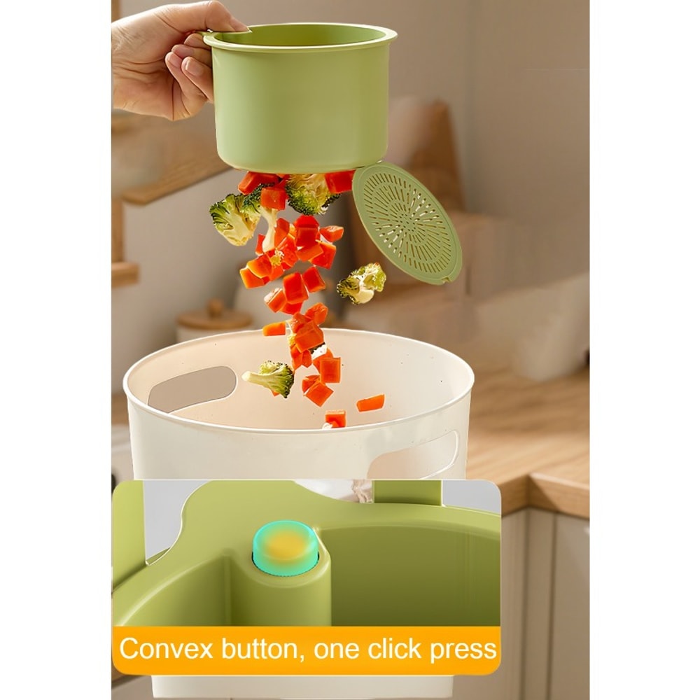 Hanging Sink Drain Basket For Fruit Cleaning Food Residue Filter 2