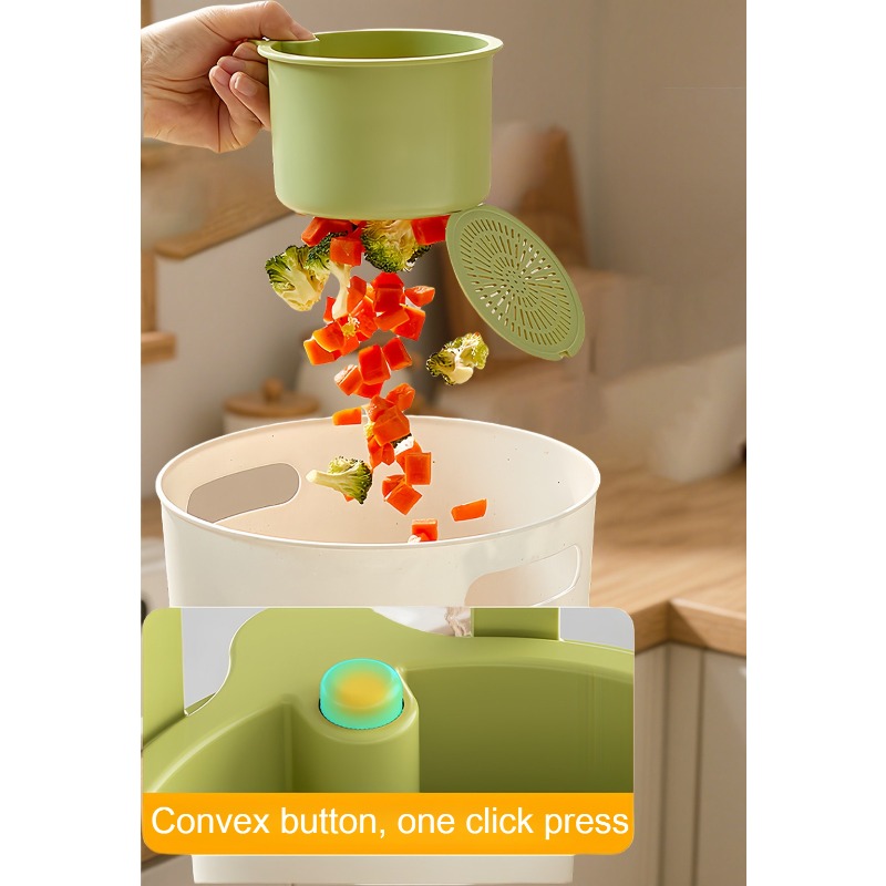 Hanging Sink Drain Basket For Fruit Cleaning Food Residue Filter 2