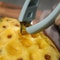 Stainless Steel Pineapple Eye Peeler & Strawberry Seed Remover Precision Kitchen Tool for Fruit Preparation