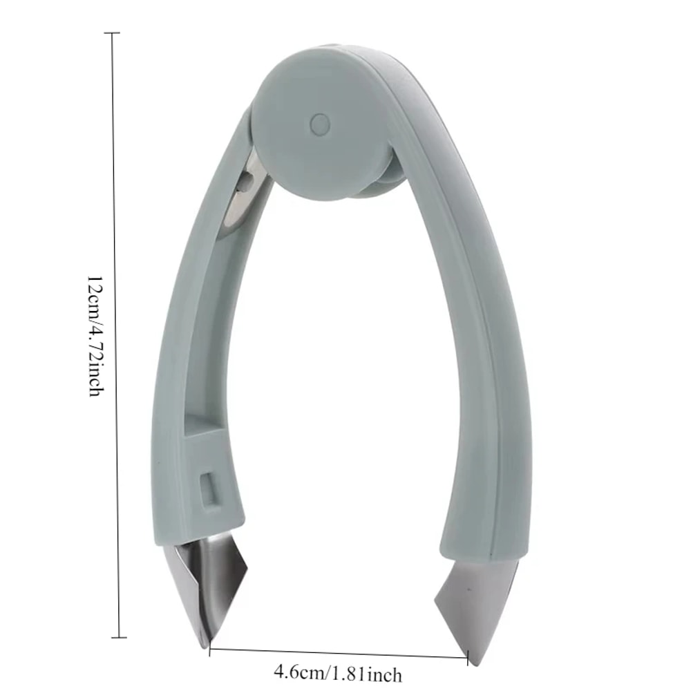 Stainless Steel Pineapple Eye Peeler & Strawberry Seed Remover Precision Kitchen Tool for Fruit Preparation