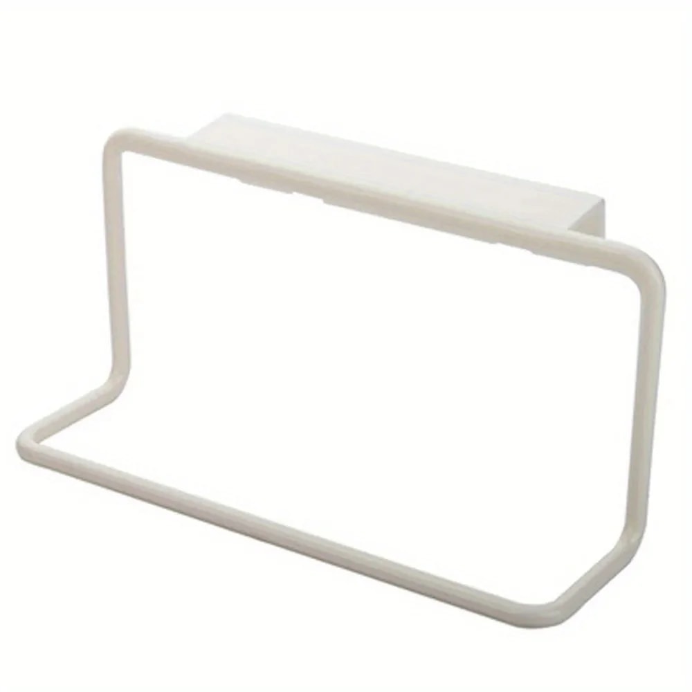Multifunctional Plastic Hanging Towel Rack Kitchen Organizer For Cabinets Doors 6