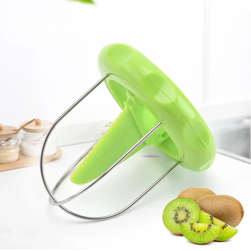Creative Fruit Cutter for Kiwi & Avocado Fruit Salad Kitchen Tool Slicing Gadget
