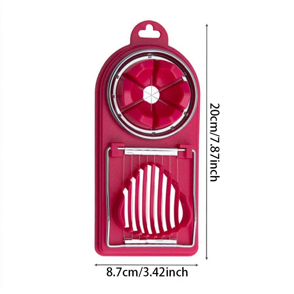 MultiFunction Egg Slicer Fruit Cutter Durable Kitchen Tool 3