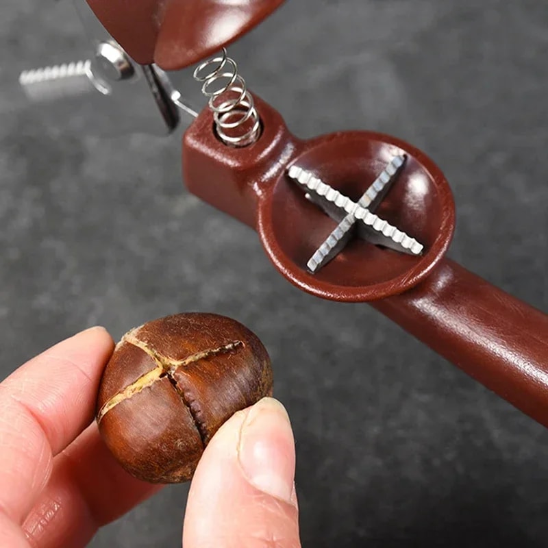 Multifunctional Stainless Steel Chestnut Walnut Clip Kitchen Tool For Nuts Peanuts More 2