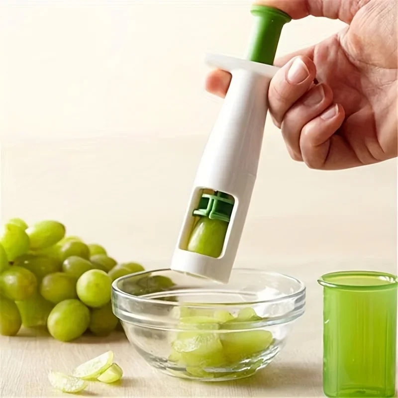 Creative Fruit Slicer Grape and Tomato Cutter for Easy Household Kitchen Fruit Cutting