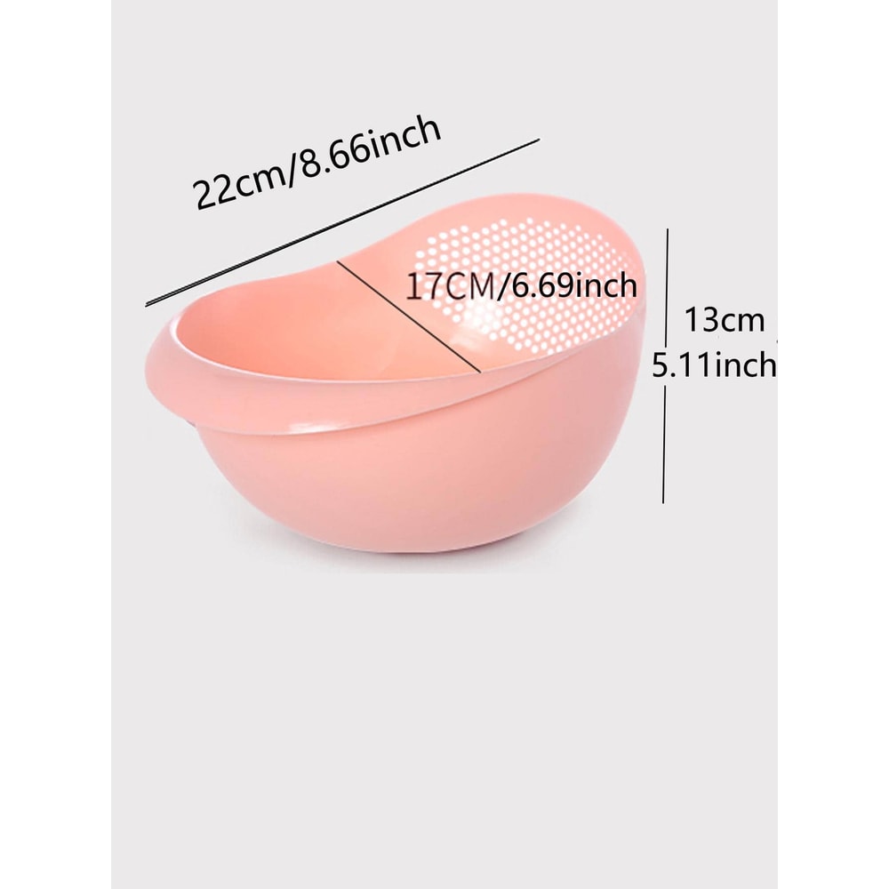 Magic Rice Washing Sieve NonLeak Kitchen Basin For Vegetables Rice 3