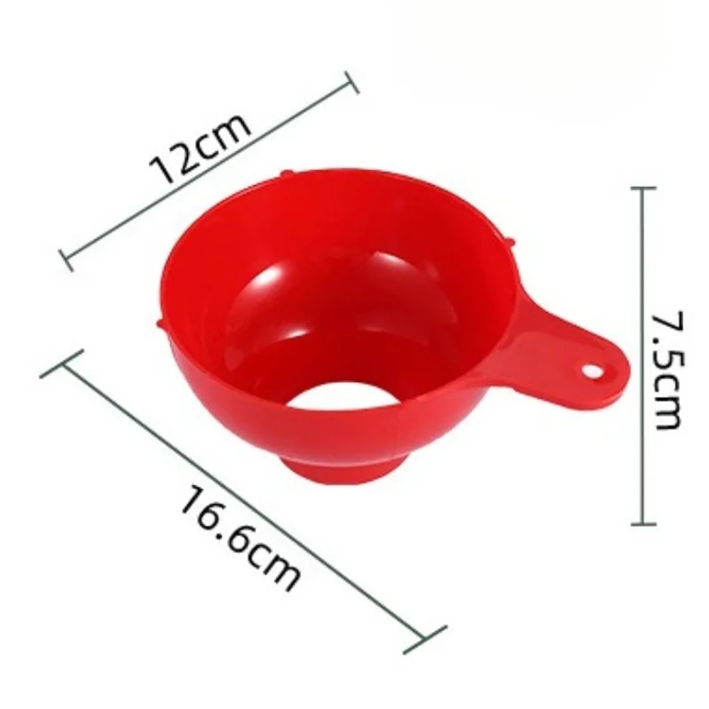 Wide Mouth Plastic Funnel for Pint Canning Jars Perfect for Easy Pouring & Mess-Free Canning