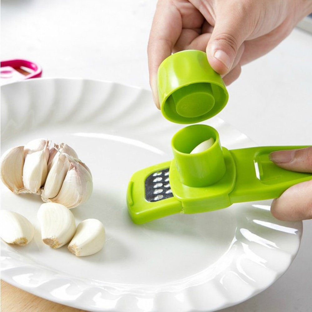 Mini Garlic Grinder Press Creative Manual Garlic Mashing Tool 2