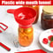 Plastic Wide Mouth Funnel For Jars Folding Funnel With Long Neck For Liquid Filling Household Kitch 3