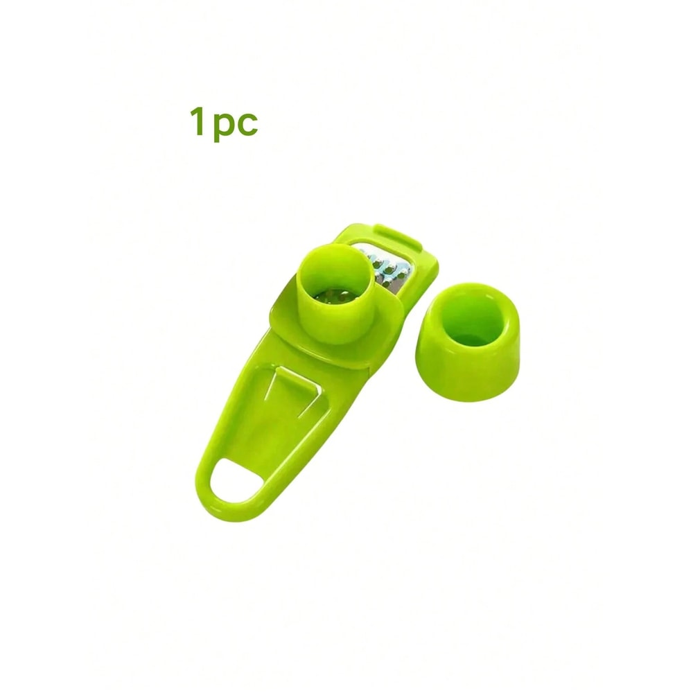 Mini Garlic Grinder Press For Easy Mashing Manual Green Kitchen Tool 7