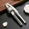 Ergonomic Stainless Steel Garlic Press Easy To Use Clean Mincer Crusher For Effortless Garlic Prep 0