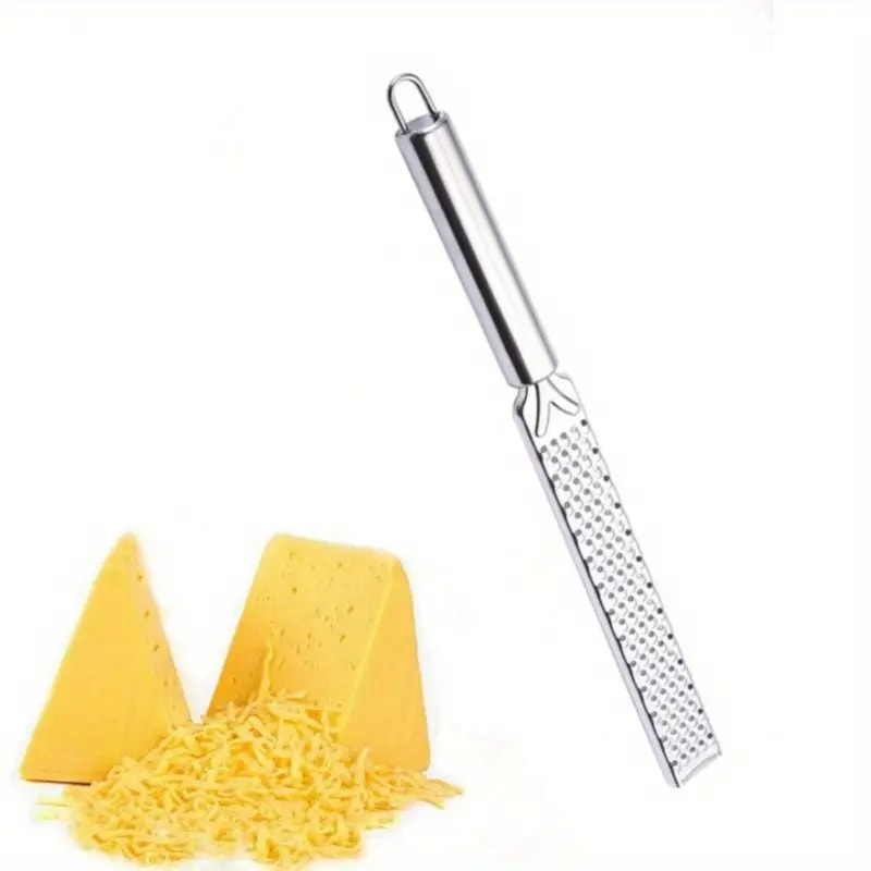 Multi-Purpose Stainless Steel Kitchen Grater Ideal for Zesting Citrus, Grating Cheese, Chocolate, Ginger & Garlic