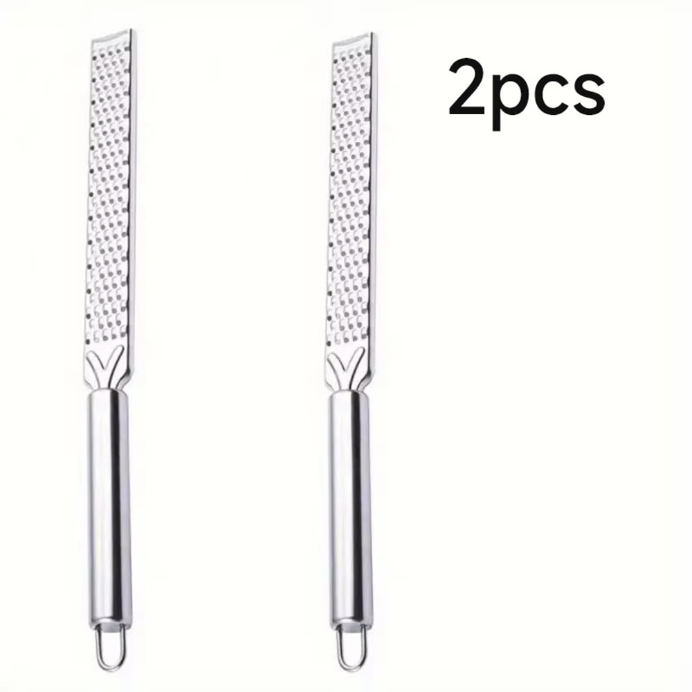Multi-Purpose Stainless Steel Kitchen Grater Ideal for Zesting Citrus, Grating Cheese, Chocolate, Ginger & Garlic