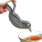Silver Bird Shape Lemon Juicer Stainless Steel Manual Citrus Squeezer for Limes and Lemons, Portable Kitchen Tool