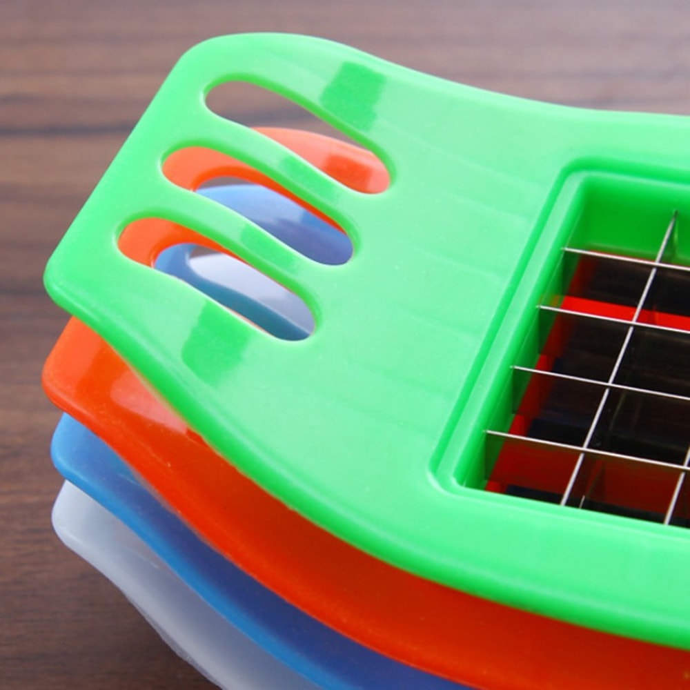 Stainless Steel Potato Slicer Cutter Perfect For Quick Veggie Fry Preparation 2