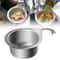 Stainless Steel Kitchen Sink Strainer Multifunctional Hanging Drainer Basket For Fruits Vegetables 0