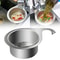 Stainless Steel Kitchen Sink Strainer Multifunctional Hanging Drainer Basket For Fruits Vegetables 0