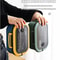 Leakproof Double Layer Lunch Box with Handle, Snack Box and Cutlery Set BPA Free, Microwave/Dishwasher Safe
