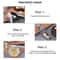 Garlic Press Crusher Ergonomic, Anti-Rust Handheld Kitchen Tool for Effortless Garlic & Ginger Crushing