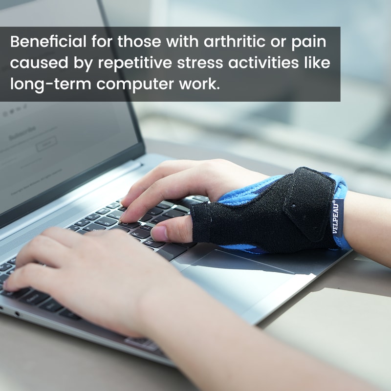 Thumb Brace For De Quervains Tenosynovitis Tendonitis And Arthritis Pain CMC Joint Thumb Splint Fit 5