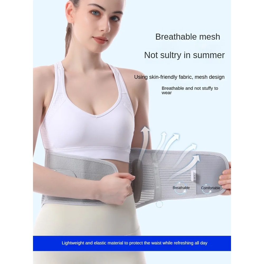 Back Brace Support Belt for Back Pain, Sciatica, Herniated Disc Adjustable with Pads for Men & Women