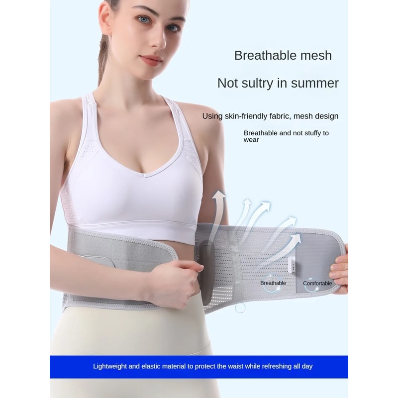 Back Brace Support Belt for Back Pain, Sciatica, Herniated Disc Adjustable with Pads for Men & Women