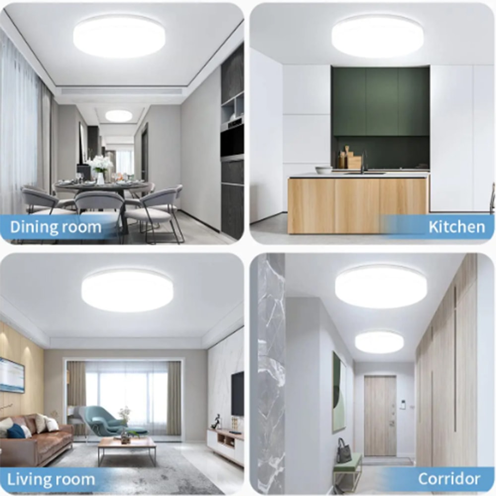 UltraThin Round LED Ceiling Lamp Modern LED Light Fixture For Bedroom And Home Decor 3