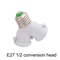 Conversion Head Bulb Socket Extender Lamp Holder Plug Adapter 2