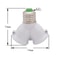 Conversion Head Bulb Socket Extender Lamp Holder Plug Adapter 3