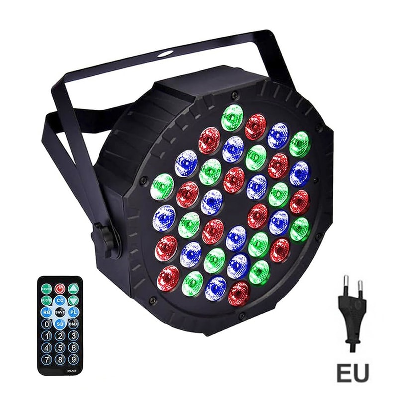 Stage Par Light Sound Activated DJ Disco Party Light For Weddings Clubs And Bars 6