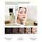 LED Touch Screen Makeup Mirror with Color Light Modes USB Rechargeable Folding Lighted Cosmetic Mirror