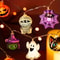 Halloween LED String Lights Battery Powered Ghost Witch Cat Pumpkin Spider Web Skeleton Mummy Pirat 3