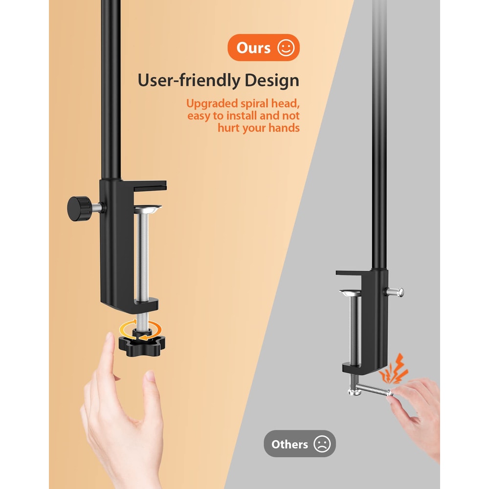 USB Clip On Night Reading Light With Colors And Levels Adjustable No Remote Control 3