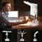 Multifunction Desk Lamp with Fan and Clock Foldable USB Rechargeable LED Desk Lamp